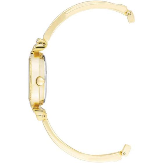 Anne Klein Women's Premium Crystal Accented Bangle Watch and Bracelet Set， AK/2238