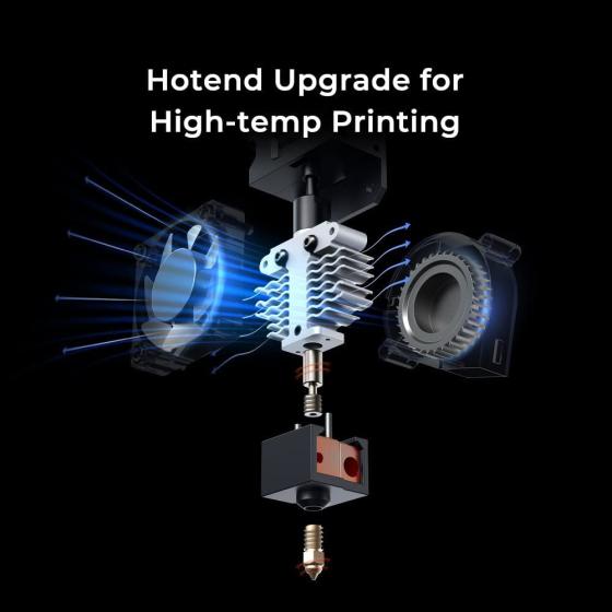 Official Creality Ender 5 S1 3D Printer 250 mm/s High-Speed Printing with Sprite Full-Metal Direct Extruder 300°C High-Temperature 220X220X280mm