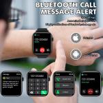 Smart Watch for Men Women Fitness: (Answer/Make Calls) 1.9" Bluetooth Call Smartwatch for Android iOS Phones with Heart Rate Sleep Tracking BP SpO2 Monitor AI Voice 25 Sport Modes Step Counter