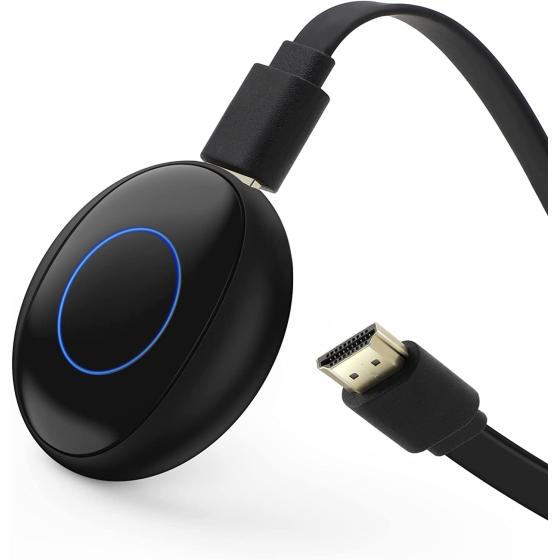 OSDTKRU Wireless HDMI Display Dongle Adapter 4K,Streaming Media Video/Audio/File HDMI Wireless Extender ,No Delay, Streaming Video/Audio from Laptop, PC, Smartphone to HDTV Projector