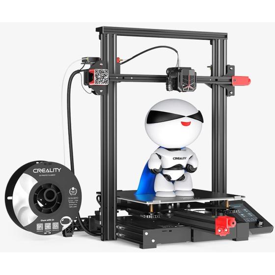 Creality Ender 3 Max Neo 3D Printer， CR Touch Auto Leveling Bed Dual Z-Axis Full-metal Extruder Silent Mainboard Filament Sensor FDM 3D Printers for Kid Beginners， Large Printing Size 11.8x11.8x12.6in