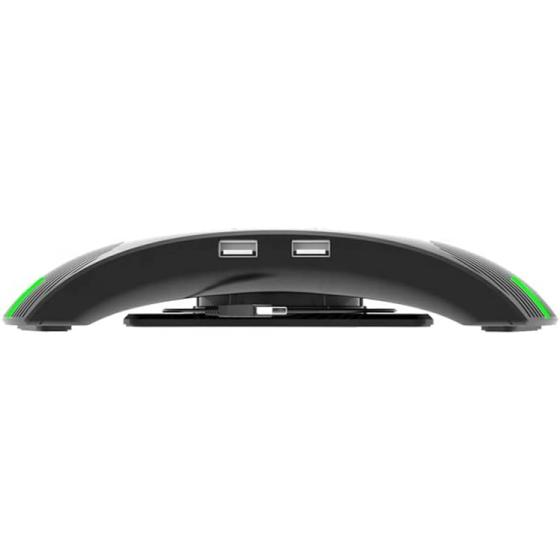Project Telecom | Omni-Directional Hi-Fi Audio Conference USB Speakerphone with Microphone | Compatible with Microsoft Teams | Zoom | Cisco Webex | VoIP Softphone Applications