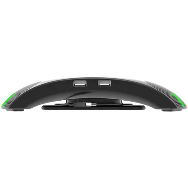 Project Telecom | Omni-Directional Hi-Fi Audio Conference USB Speakerphone with Microphone | Compatible with Microsoft Teams | Zoom | Cisco Webex | VoIP Softphone Applications