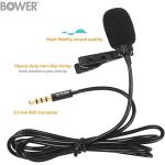 BOWER Lavalier Microphone, Black