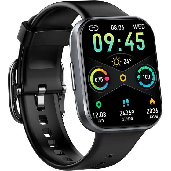 Smart Watch for Men Women， 2022 Fitness Tracker 1.69" Touch Screen Smartwatch Fitness Watch 25 Sports IP68 Waterproof， Heart Rate/Sleep Monitor/Pedometer/Calories， Activity Tracker for Android iPhone