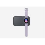 SAMSUNG Galaxy Watch 5 40mm Bluetooth Smartwatch w/ Body, Health, Fitness and Sleep Tracker, Improved Battery, Sapphire Crystal Glass, Enhanced GPS Tracking, US Version, Silver Bezel w/ Purple Band