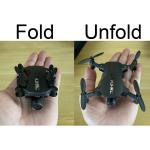 Super Small Mini Drones with Camera for Adults 4K Drones for Kids Beginners Toy Quadcopter with APP FPV Video, Altitude Hold, Headless Mode, Trajectory Flight (1 Battey&720P WiFi Camera, Gray)