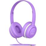 vinamass Kids Headphones, Ear Headphones for Kids, Wired Headphones with Safe Volume Limiter 85dB, Adjustable and Flexible for Kids, Boys, Girls,Suit for School Classroom Students Teens Children