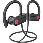 Boean Bluetooth Headphones, Running Wireless Earbuds with 15 Hours Playtime, HD Deep Bass Stereo IPX7 Waterproof Earphones for Workout and Sports, Bluetooth 5.3 CVC 8.0 Sound Isolation Headsets