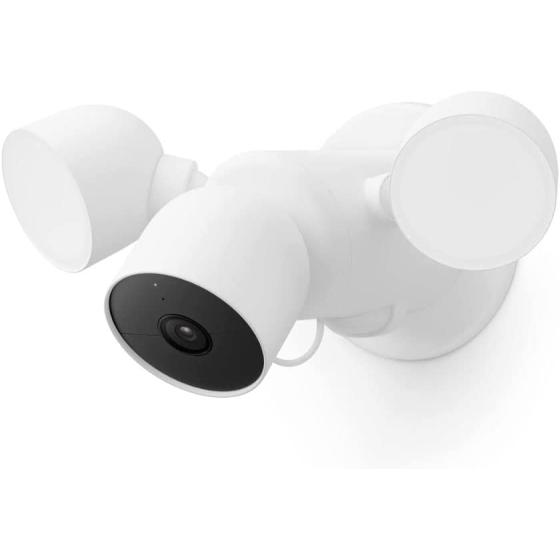 Google Nest Cam with Floodlight - Outdoor Camera - Floodlight Security Camera