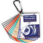 Photography Accessories DSLR Cheat Sheet Cards for Canon, Nikon, Sony, Camera Accessories Quick Reference Cards Photography Guides & Tips: Settings, Exposure, Modes, Composition, Lighting etc 4×3 inch