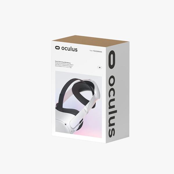 Quest 2 Elite Strap with Battery for Enhanced Comfort and Playtime in VR