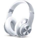 Tuitager Bluetooth Headphones Over-Ear, 60 Hours Playtime Foldable Lightweight Wireless Headphones Hi-Fi Stereo with 6 EQ Modes, Bass Adjustable Headset with Built-in HD Mic, FM, SD/TF for PC/Home