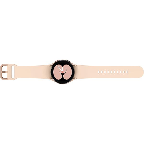 SAMSUNG Galaxy Watch 4 40mm Smartwatch with ECG Monitor Tracker for Health, Fitness, Running, Sleep Cycles, GPS Fall Detection, Bluetooth, US Version, SM-R860NZDAXAA, Pink Gold