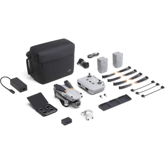 DJI Air 2S Fly More Combo, Drone with 3-Axis Gimbal Camera, 5.4K Video, 1-Inch CMOS Sensor, 4 Directions of Obstacle Sensing, 31 Mins Flight Time, 12km 1080p Video Transmission, Two Extra Batteries