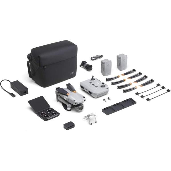 DJI Air 2S Fly More Combo, Drone with 3-Axis Gimbal Camera, 5.4K Video, 1-Inch CMOS Sensor, 4 Directions of Obstacle Sensing, 31 Mins Flight Time, 12km 1080p Video Transmission, Two Extra Batteries