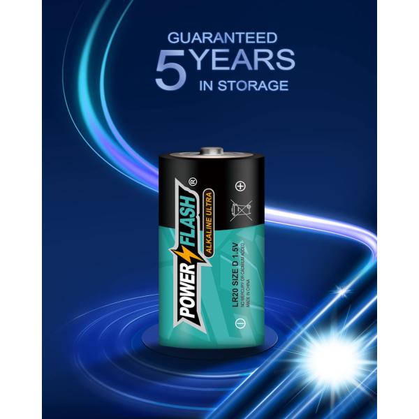 POWER FLASH AAA Batteries, 100 Count Triple a Batteries with Long-Lasting Power, Leakproof Design, 10 Years Shelf Life, Alkaline AA Battery for Household and Office Devices