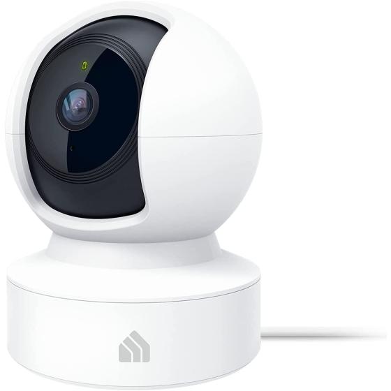 Kasa Indoor Pan/Tilt Smart Security Camera, 1080p HD Dog Camera 2.4GHz with Night Vision, Motion Detection for Baby and Pet Monitor, Cloud & SD Card Storage, Works with Alexa & Google Home (EC70)
