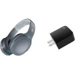Skullcandy Crusher Evo Wireless Over-Ear Bluetooth Headphones for iPhone and Android with Mic / 40 Hour Battery Life / Extra Bass Tech / Best for Music, School, Workouts, and Gaming - Black