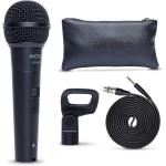 Movo HV-M5 Dynamic Cardioid Vocal Microphone with Internal Shockmount and Windscreen - XLR Compatible Dynamic Microphone with 6.35mm Adapter - Professional Microphone for Singing and Recording