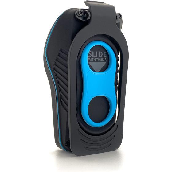 noxgear 39g Wearable Waterproof Bluetooth Speaker - Magnetic Clip-On Wireless Portable Bluetooth Speakers - Up to 12 Hours Battery Life - Clip Speaker with Microphone - Large Tactile Control Buttons