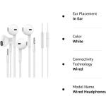 [2 Pack] WEIZY Aux Earbuds, Vize 3.5mm Wired Headphones Noise Isolating Earphones Volume Control & Built-in Microphone Compatible with iPhone/Samsung/Android/MP3/MP4