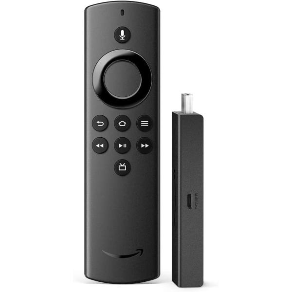 Fire TV Stick Lite， free and live TV， Alexa Voice Remote Lite， smart home controls， HD streaming