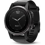 Garmin fenix 5s， Premium and Rugged Smaller-Sized Multisport GPS Smartwatch， Sapphire Glass， Black， (Renewed)