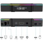 Android TV Box 12.0， T95Z Plus H618 Quad-Core Cortex-A53 CPU 2GB RAM 16GB ROM， 2.4GHz/5GHz Dual Band WiFi6 6K Ultra HD Resolution Bluetooth 5.0 with Backlit Mini Wireless Keyboard