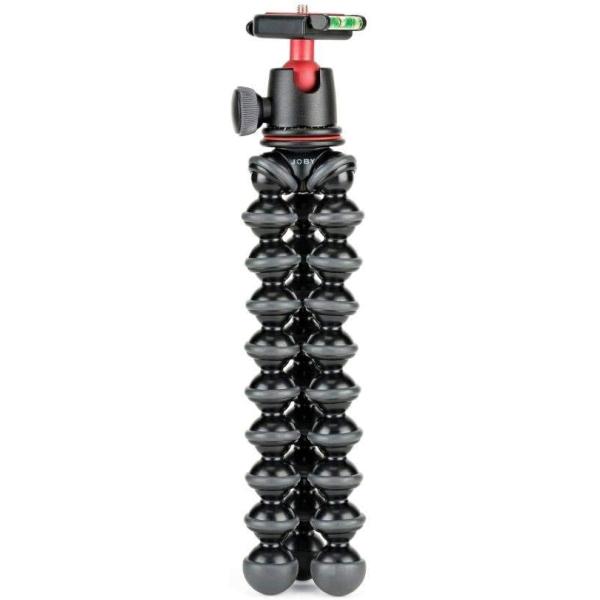Joby JB01507 GorillaPod 3K Kit. Compact Tripod 3K Stand and Ballhead 3K for Compact Mirrorless Cameras or Devices up to 3K (6.6lbs). Black/Charcoal.