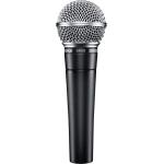 Shure SM58 Cardioid Dynamic Vocal Microphone with Pneumatic Shock Mount， Spherical Mesh Grille with Built-in Pop Filter， A25D Mic Clip， Storage Bag， 3-pin XLR Connector， No Cable Included (SM58-LC)