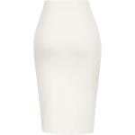 Kate Kasin Women Knit Pencil Skirt Knee Length High Waisted Slit Bodycon Sweater Skirts with Buttons