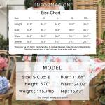 EXLURA Womens Floral Ruffle Summer Dress Sundress Tiered Square Neck Long Sleeve Off Shoulder Smocked Skater Mini Dress