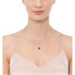 Argos Essentials Sterling Silver Genuine or Created Round Cut Birthstone Pendant Necklace, 18"