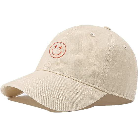Cioatin Unisex Cute Graphic Baseball Cap Vintage Distress Cotton Men Women Low Profile Dad Hat Adjustable