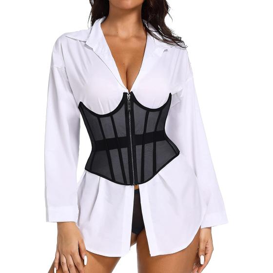 Women Sexy Corset Top Lingerie & Underbust Corset Tops for Women Waist Belt
