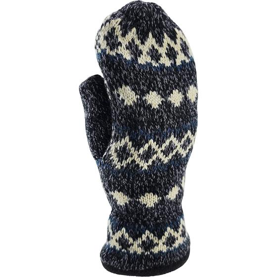 BRUCERIVER Knit Mittens Geometry Design for Men and Women