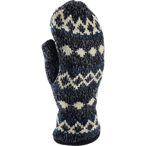 BRUCERIVER Knit Mittens Geometry Design for Men and Women