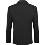 MAGE MALE Men's Slim Fit Suit Separates,Single Breasted Solid Jacket Vest Pants
