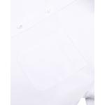 Alimens & Gentle Men's Dress Shirts Long Sleeve Stretch Wrinkle-Free Solid Formal Button Down Shirt with Pocket