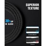 CHAOREN Woven Belts for Men 2 Pack - Stretch Belt 1 3/8" for Golf Pants in Gift Set Box - Tight Performed Elastic Design