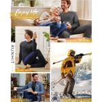 Runhit Thermal Underwear for Men Long Johns for Men Thermal Shirts Pants Base Layer Mens Thermal Underwear Set