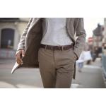 CHAOREN Braided Belt for Men - Mens Belt Leather 1 1/8" for Casual Jeans - Always at Your Comfortable Spot