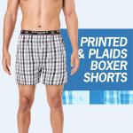 Badger Smith Boxers for Men - Men's Boxers Multi Pack 100% Cotton - Men's Underwear Boxer Briefs - Ultra Soft Boxer Shorts