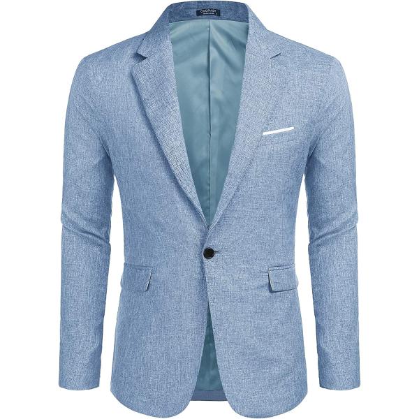 Coofandy Men's Casual Suit Blazer Jackets Lightweight Sports Coats One Button