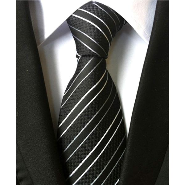 Men's Gingham Check Stripe Ties Pattern Business Formal Designer Neckties 3.15"