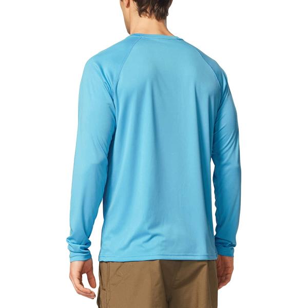 BALEAF Men's Long Sleeve Shirts Lightweight UPF 50+ Sun Protection SPF T-Shirts Fishing Rash Guard Running