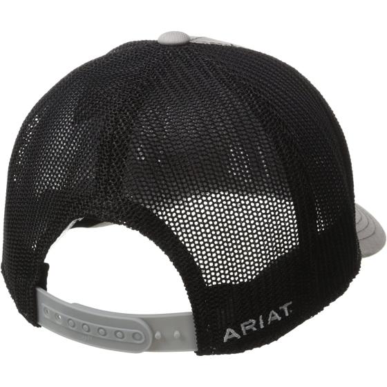ARIAT Men's Solid Black Corner Logo