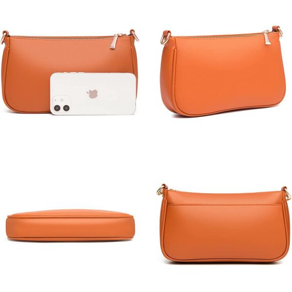 Choogee Quilted Small Crossbody Bag for Women With Coin Purse Pouch Multi Thick Strap Side Shoulder Handbag 3 in 1 Bags