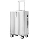 MGOB 24 Inch Luggage, Suitcases with Spinner Wheels, Checked Luggage with TSA Lock, Hard Case Luggage with Expandable, Black Lightweight Luggage